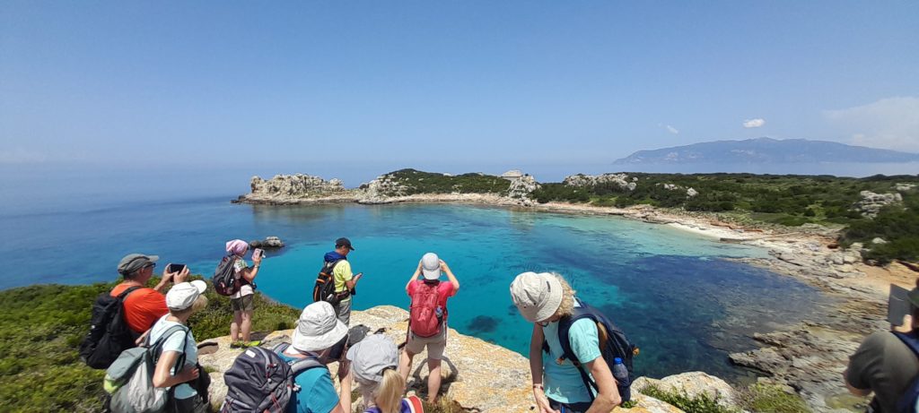 trekking sull'isola di Pianosa